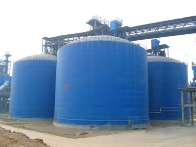 平利水泥钢板库改造