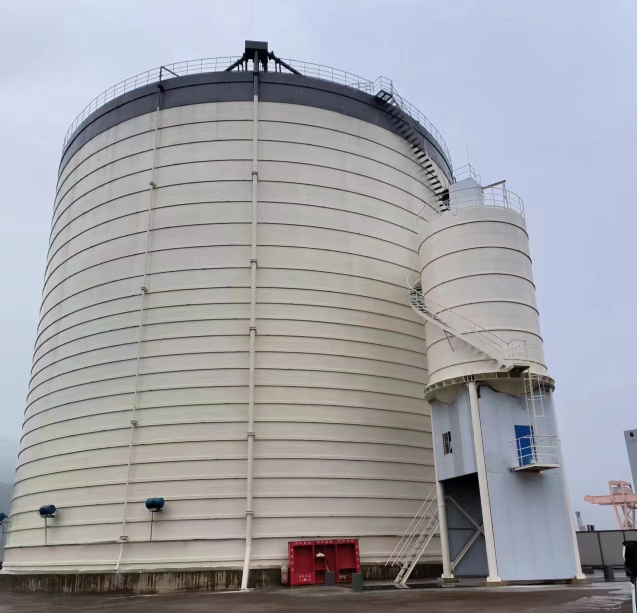 平利10万吨水泥钢板库